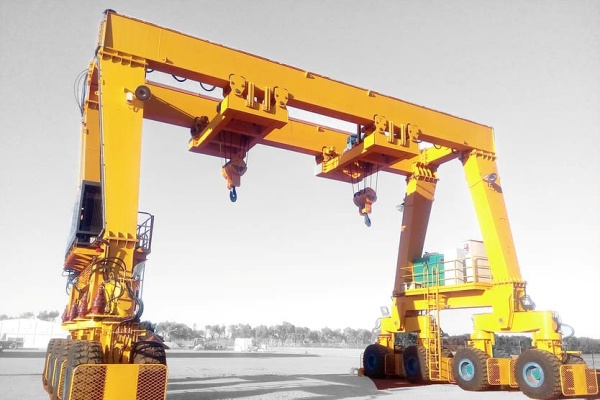 Rubber Tyre Container Crane